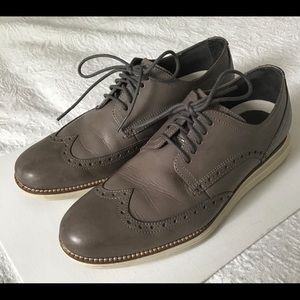 MENS Cole Haan leather wing tip oxfords